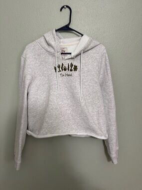 Tin Haul Cropped Pullover Hoodie